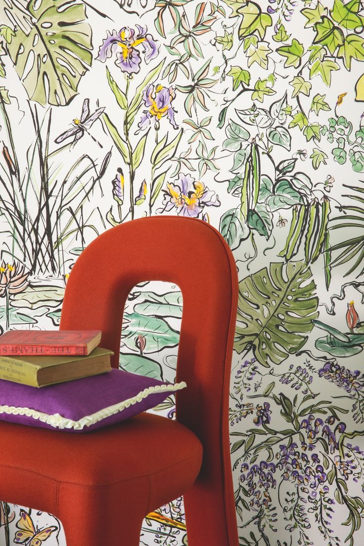 Papier peint Flora - Pierre Frey