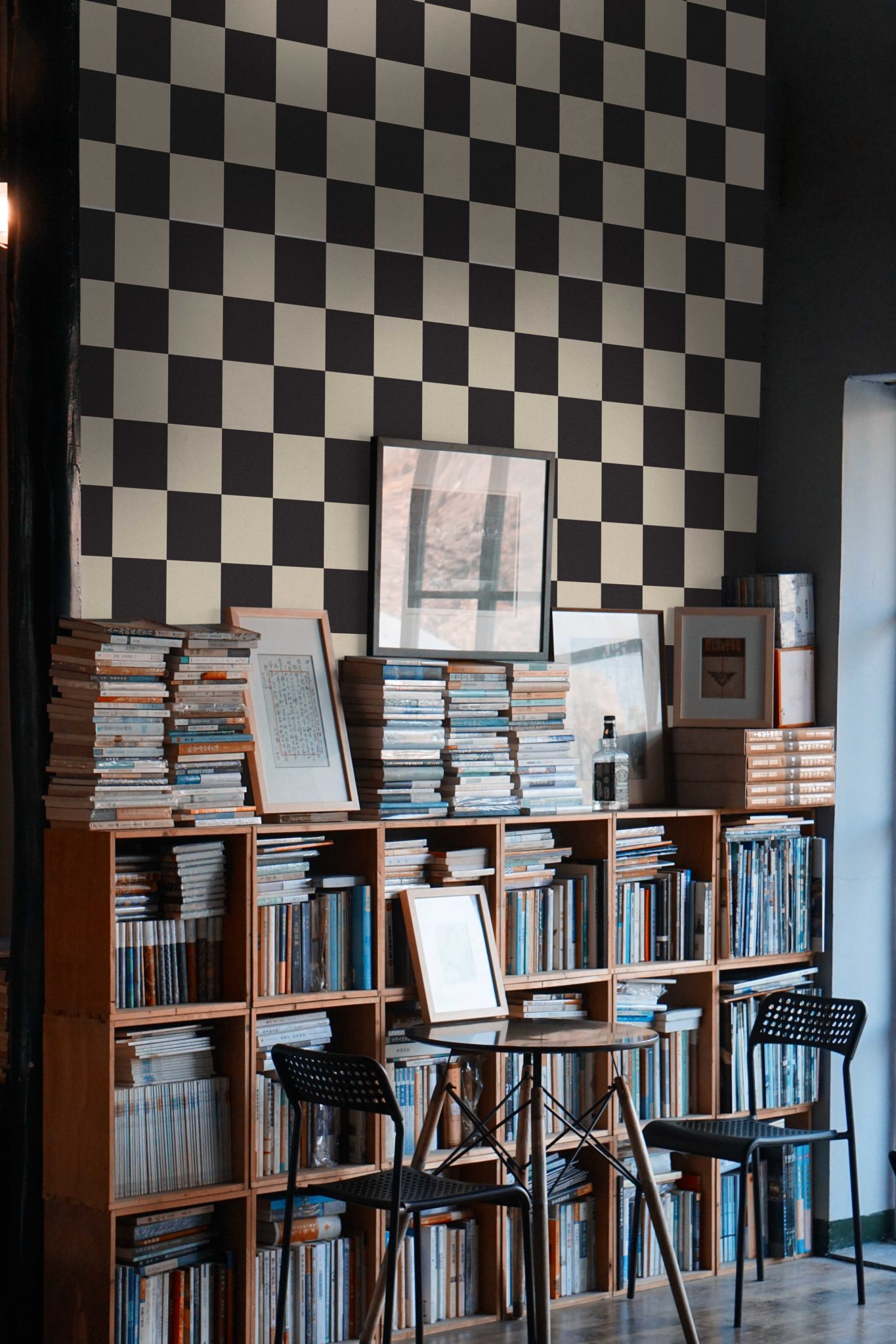 Papier Peint Damier Pop - Well Paper