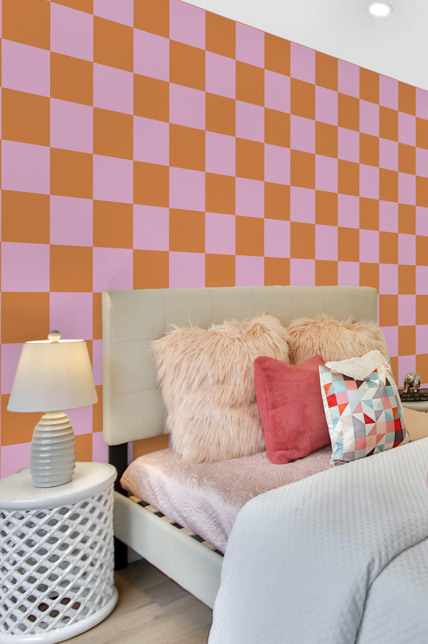 Nº251 : Papier Peint - Damier Pop