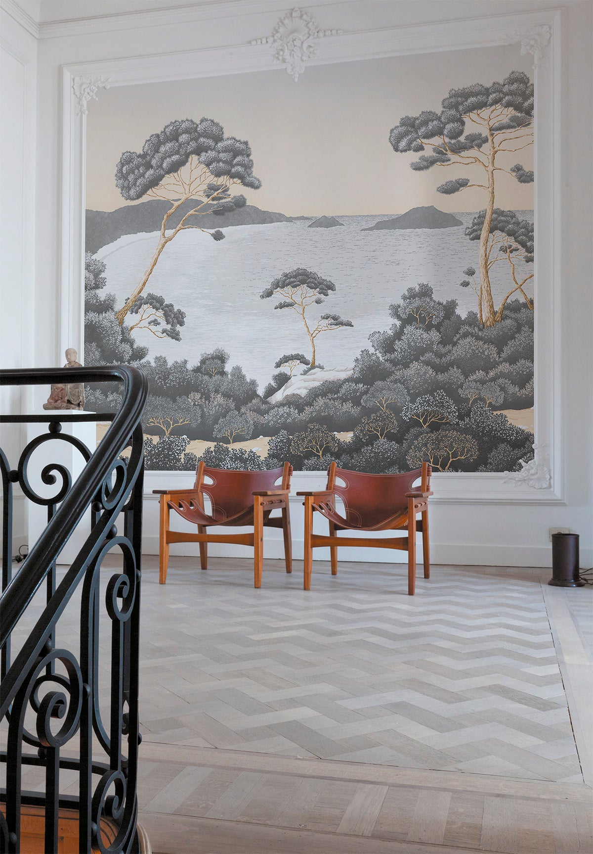 Panoramique Port Cros Gris - Isidore Leroy