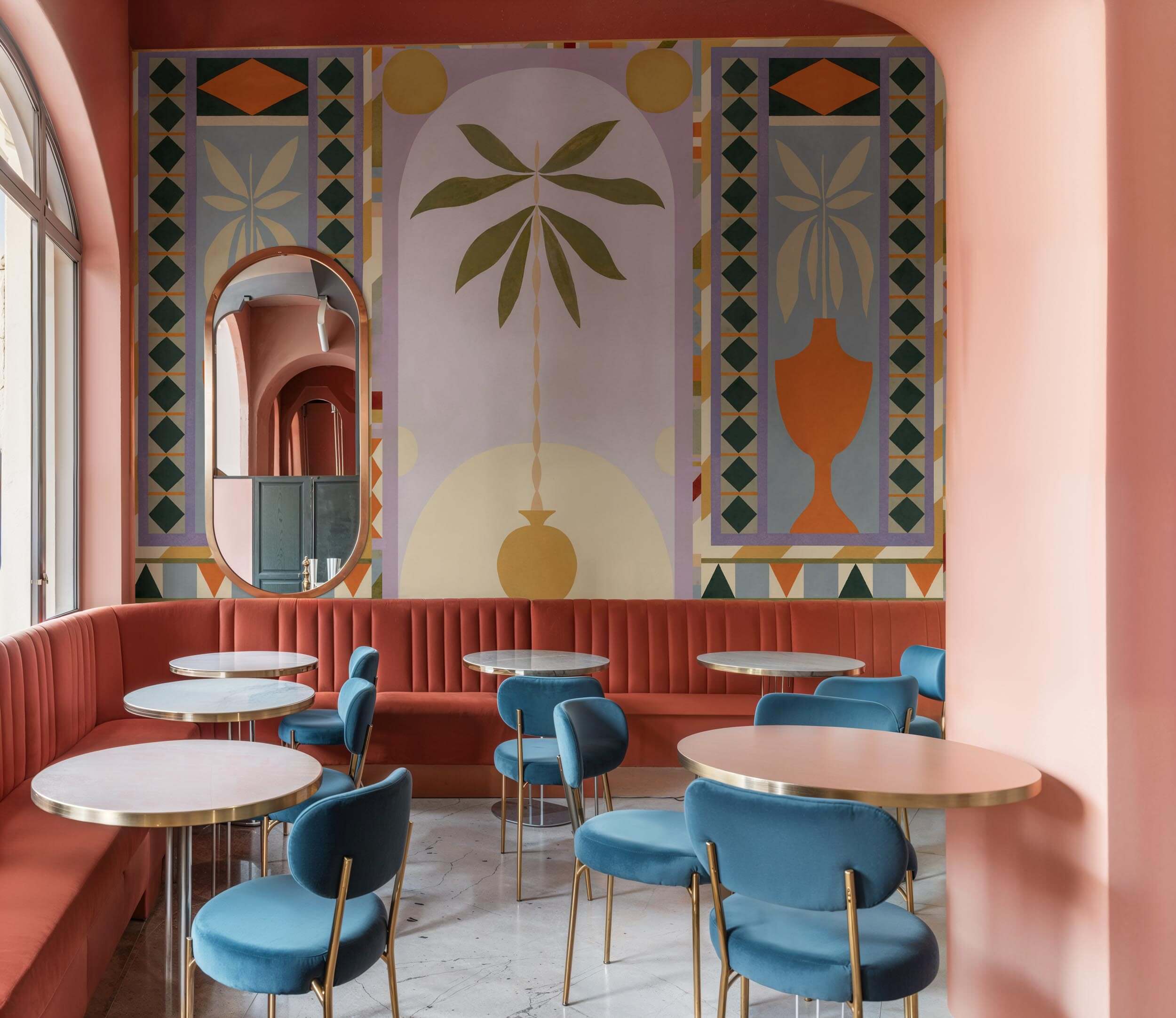 Panoramique Jungle Arches Mallow - Tres Tintas