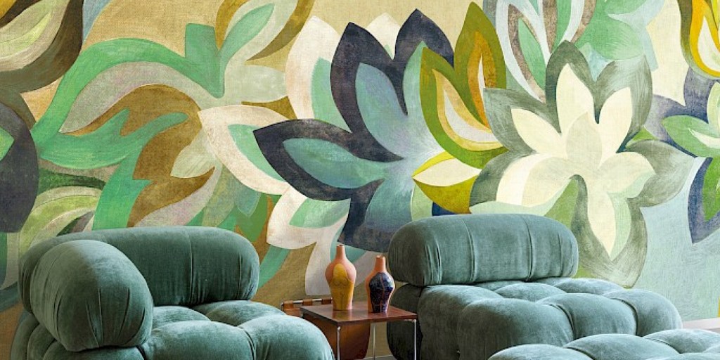 Papier peint Rhapsody Somerset Oasis - Masureel