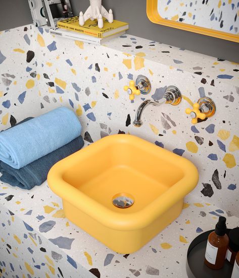 JAUNE - Dynamisme et lumière dans un intérieur