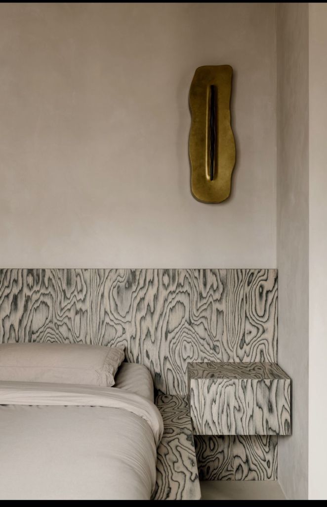 La tête de lit comme élément architectural