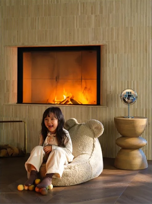 Mobilier enfant rétro : formes arrondies et design ludique