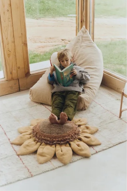 Mobilier enfant rétro : formes arrondies et design ludique